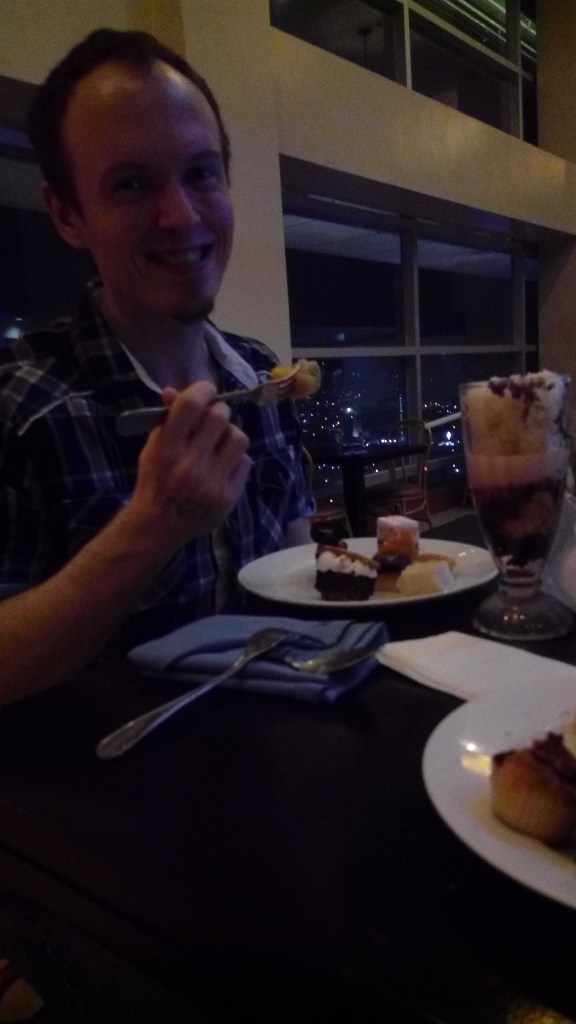 The buffet was one of those "All you can eat until you poop" ones. I finished shortly after this picture was taken and you should have smelled it.