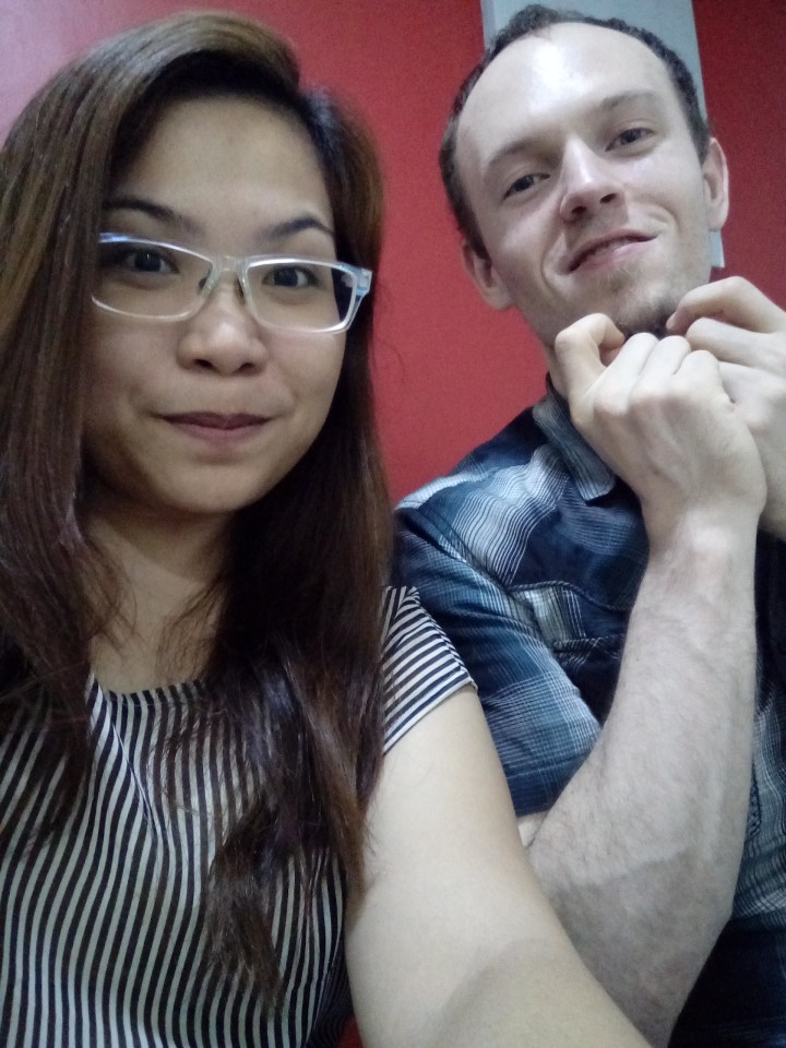 I'm not too pale here. I probably have food on my face.