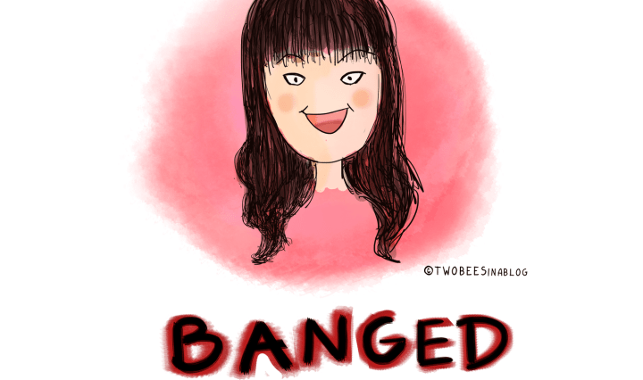 bangs hair haircut girl ladies teens women gift cute tshirt gf funny sexy hairstyle fringe