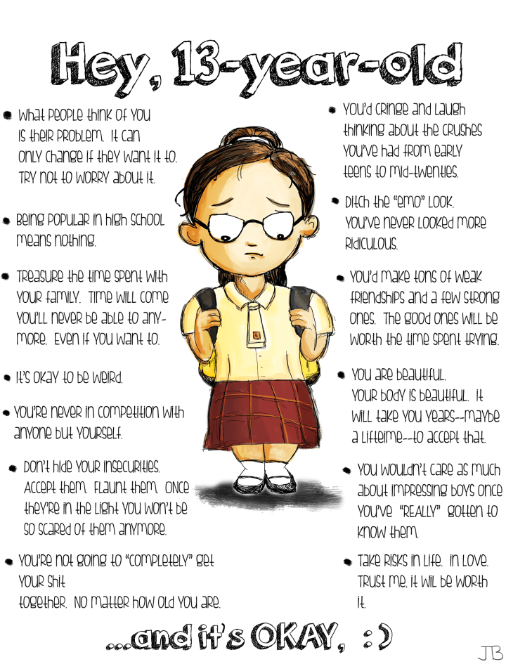 Teen awkward young life lessons l