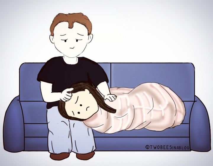 sadness love marriage blue depression gloomy human sushi roll