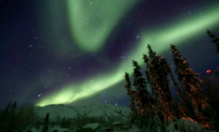 Alaska Aurora Borealis Northern Lights Coldfoot Camp Wiseman Village